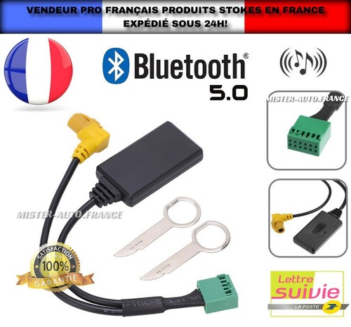 Adaptateur cable aux - cable, bluetooth